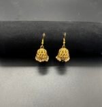Golden Plated Copper Jhumki – Traditional Elegance in Fine Quality Finish all colours available