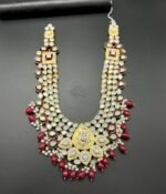 Furshi Kundan Mala – Gold Plated Fine Quality