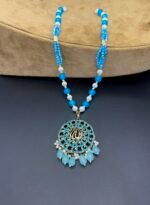 Gold Polished Religious Pendant – Fine Zircon Stone Work - Image 2