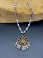 Gold Polished Religious Pendant – Fine Zircon Stone Work - Image 6