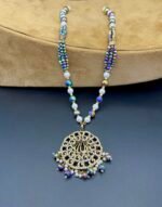 Gold Polished Religious Pendant – Fine Zircon Stone Work - Image 7