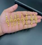 Gold Plated Real Zircon Stone Bracelets – Elegant Floral Series