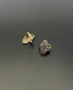 Fine Quality Real Stone Designer Ring – Openable Adjustable Vintage Look - Image 2