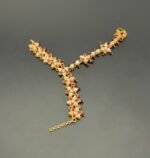 Fine Quality Gold-Plated Kundan Angla (Anklet) – Pearl Accents - Image 3