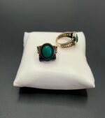 Turkish 925 Silver Red Stone Ring – Heritage Edition - Image 2