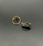 Turkish Crown Ring – Floral Crest Design in Antique Finish