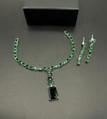 American Diamond Set – Real Stone with Elegant Design - Image 3