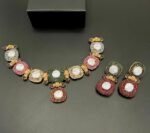 MOP Designer Necklace Set – Elegant, all colours with Mother of Pearl Accents - Image 8