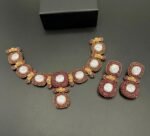 MOP Designer Necklace Set – Elegant, all colours with Mother of Pearl Accents - Image 6