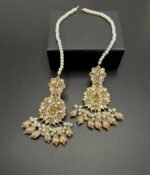 Furshi Kundan Earrings – Gold Plated - Image 4