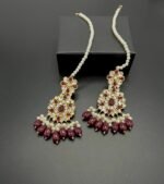 Furshi Kundan Earrings – Gold Plated