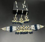 Gold Plated Furshi Kundan Choker Set - Image 5
