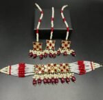 Gold Plated Furshi Kundan Choker Set