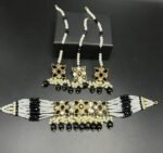 Gold Plated Furshi Kundan Choker Set - Image 2