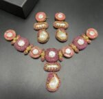MOP Turkish Antique Polish Jewelry Set - Image 7