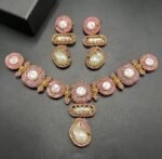 MOP Turkish Antique Polish Jewelry Set - Image 4