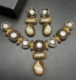 MOP Turkish Antique Polish Jewelry Set - Image 2