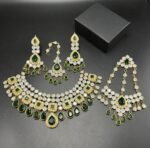Gold Plated Kundan Bridal Set - Image 2