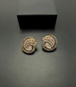 Fine Quality Real Stones Stud Earrings - Image 4