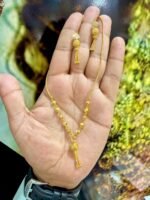 Gold Plated Designer Balls Mala Set