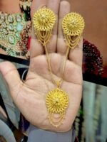 Gold Plated Locket Set