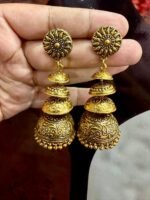 New Oxidized Jhumky