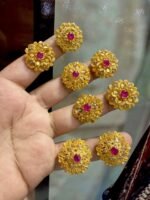 Gold Plated Real Stone Ring