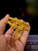 Gold Plated Karay with Real Stones