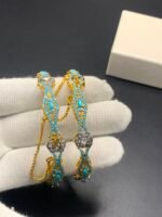 Fine Quality Real Stones Openable Karay - Image 6