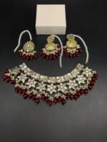 Best Selling Gold Plated Kundan Set - Image 3