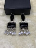 Oxidized Real Stone Earrings - Image 4
