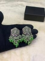 Summer Collection Oxidized Earrings - Image 2