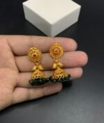 Fine Quality Real Stone Jhumky