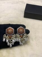 Summer Collection Oxidized Earrings - Image 3