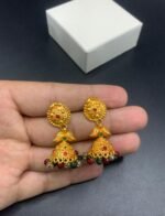 Fine Quality Real Stone Jhumky - Image 2