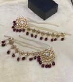 Gold Plated Kundan Earrings