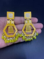 New Meena Kari Real Stone Earrings - Image 4