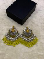 New Oxidized Real Stone Earrings - Image 6