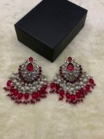 New Oxidized Real Stone Earrings - Image 10