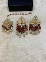 Kundan Bendia Earrings - Image 4