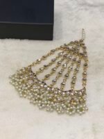 Gold Plated Kundan Jhumar