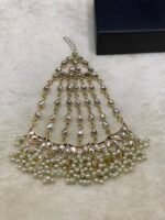 Gold Plated Kundan Jhumar - Image 2
