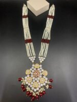 Gold Plated Kundan Mala Set