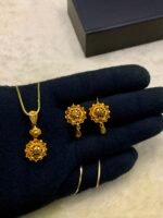 Gold Plated Locket Set - Image 3