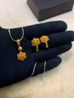Gold Plated Locket Set - Image 2