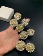 Gold Plated Kundan Rings - Image 2