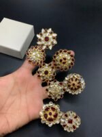 Gold Plated Kundan Rings - Image 4