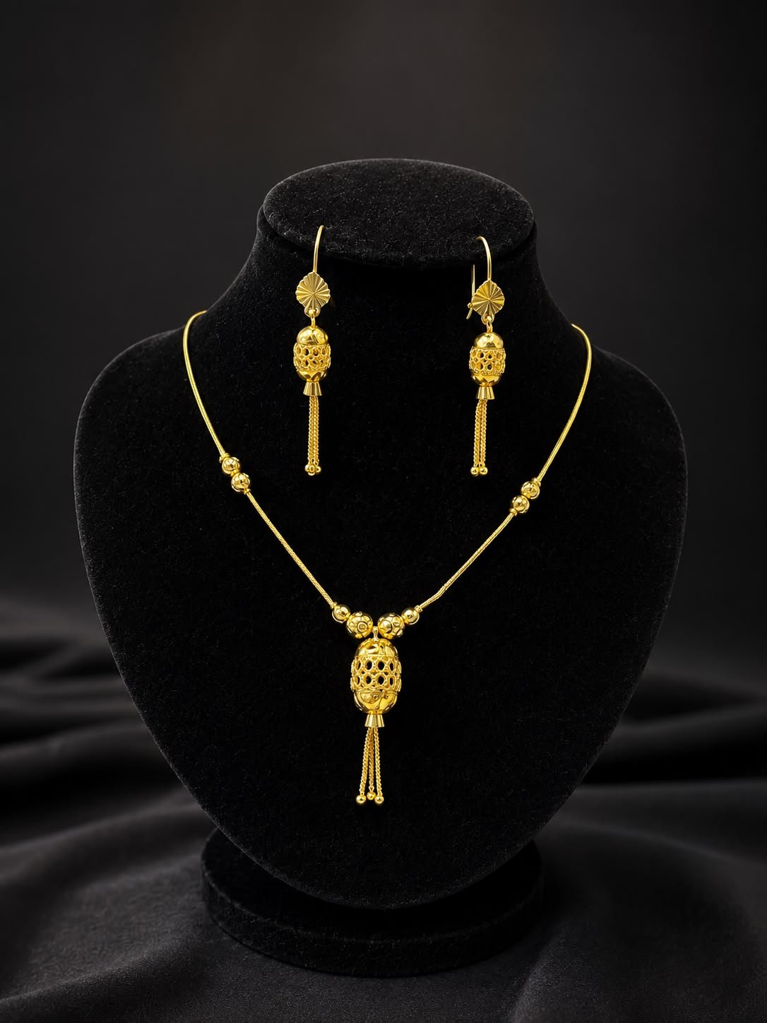 WhatsApp Image 2026-07-24 at 2.04.38 PM Gold Plated Designer Jewelry Set - Image 1