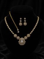 American Diamond Set with Real Stones - Image 3