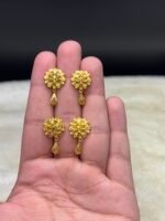 Gold Plated Earrings Studs - Image 2